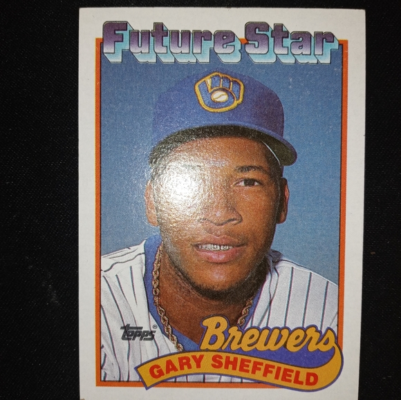 1989 topps Gary Sheffield card #343 - Picture 1 of 2